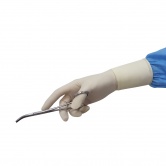 Rękawice chirurgiczne lateksowe bezpudrowe